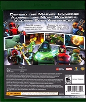 Xbox ONE LEGO Marvel Super Heroes  Back CoverThumbnail